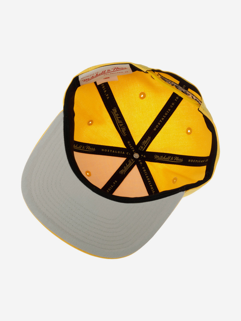 Бейсболка с прямым козырьком MITCHELL NESS HHSS7573-CLBYYPPPYELL Hip Hop (желтый)