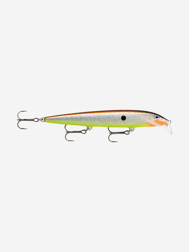 Воблер для рыбалки RAPALA Scatter Rap Husky 13, 13см, 12гр, цвет HFSBR, плавающий