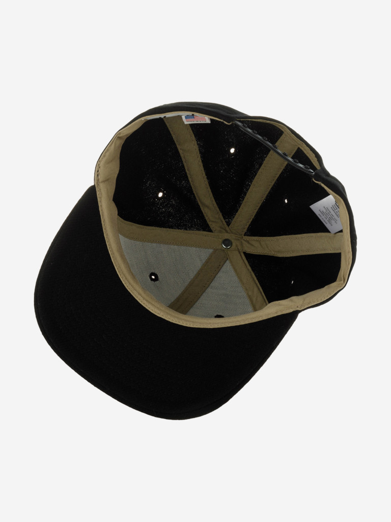 Бейсболка с прямым козырьком HOOD 100-MWL003-NC007-BK Davidson (черный)