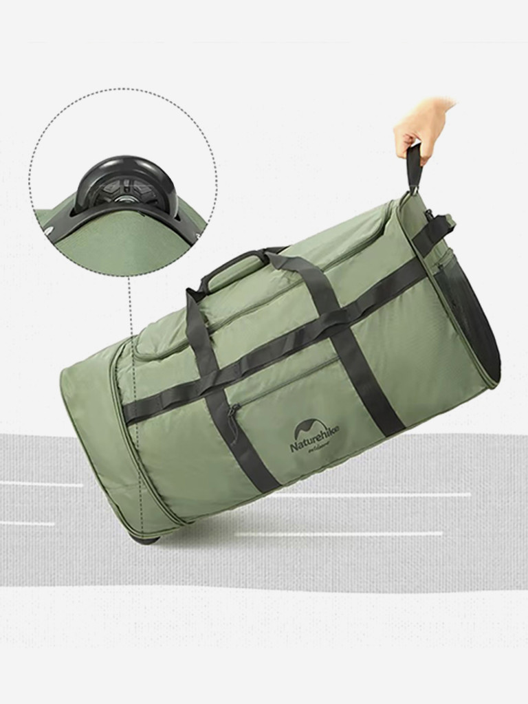 Дорожная сумка Naturehike XS03, 88 L, черная