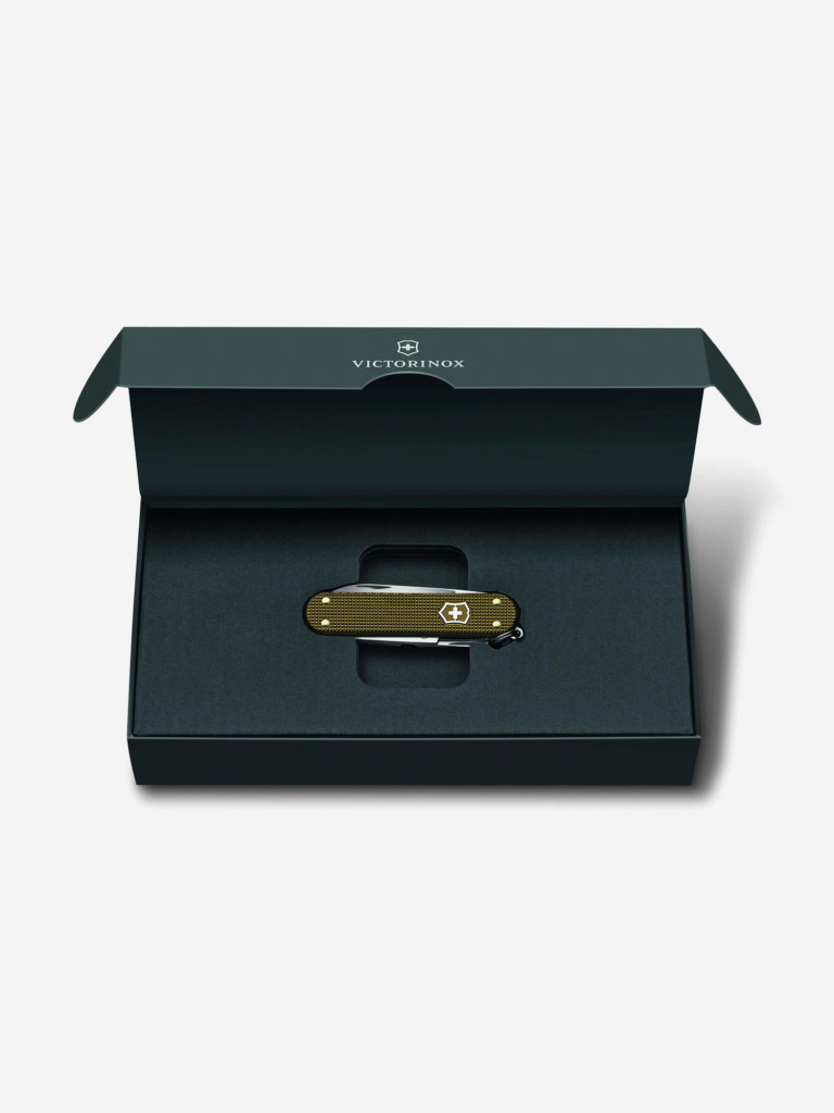 Складной нож Victorinox Classic SD Alox L E 2024, функций: 5, 58мм, коричневый, коробка подарочная, 0.6221.l24