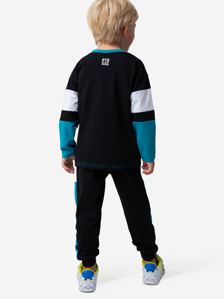 Комплект для мальчика: лонгслив, брюки PlayToday