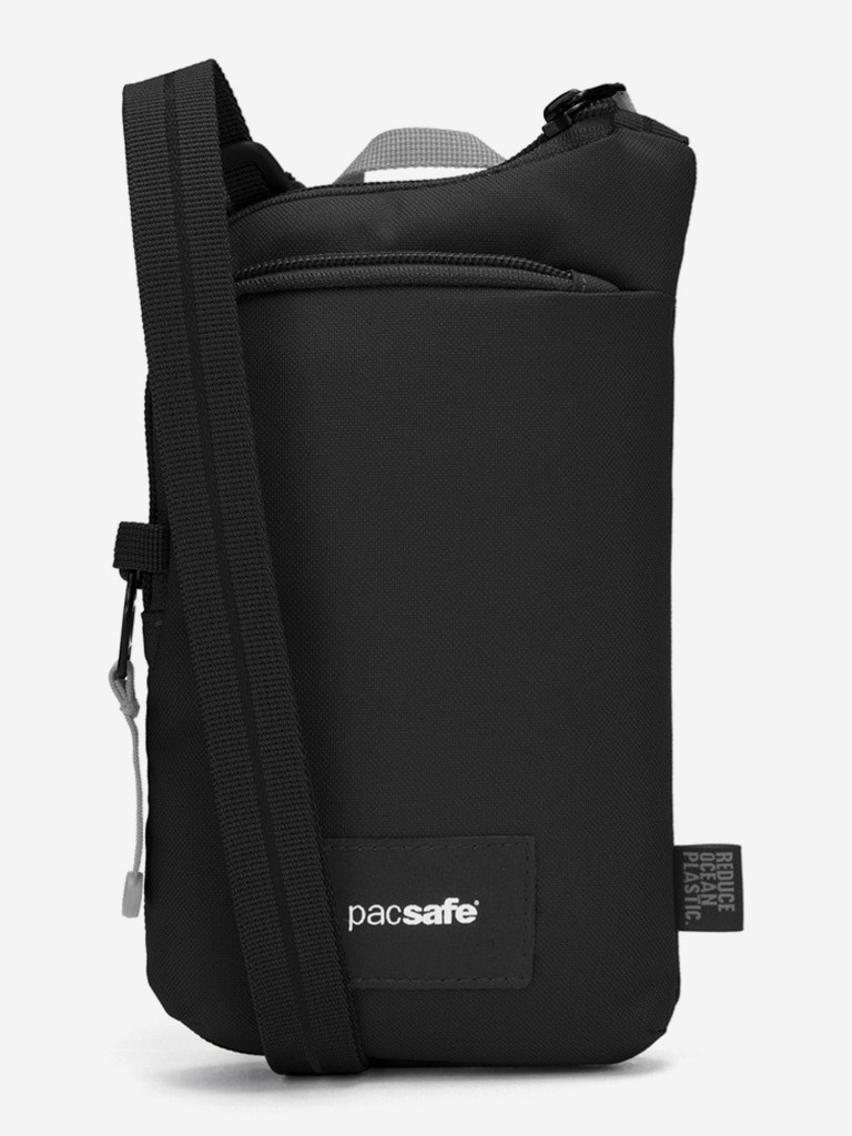 Сумка антивор Pacsafe GO Tech Crossbody, Jet Black, 0,2 л.