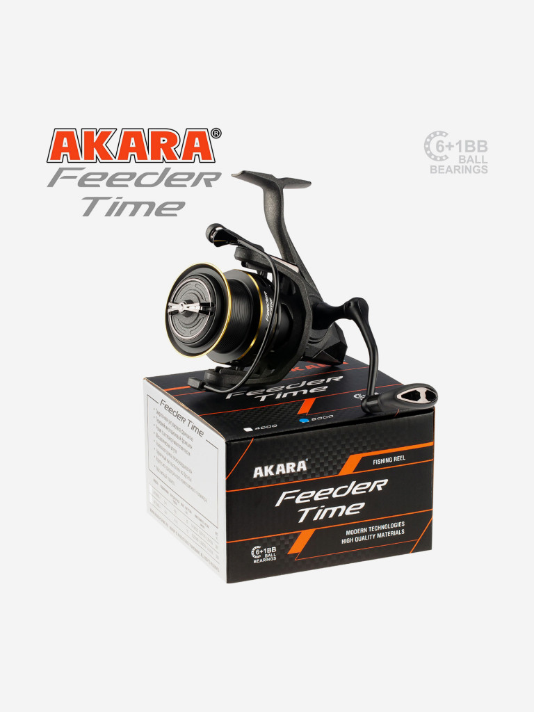 Катушка безынерционная фидерная Akara Feeder Time 5000 6+1bb
