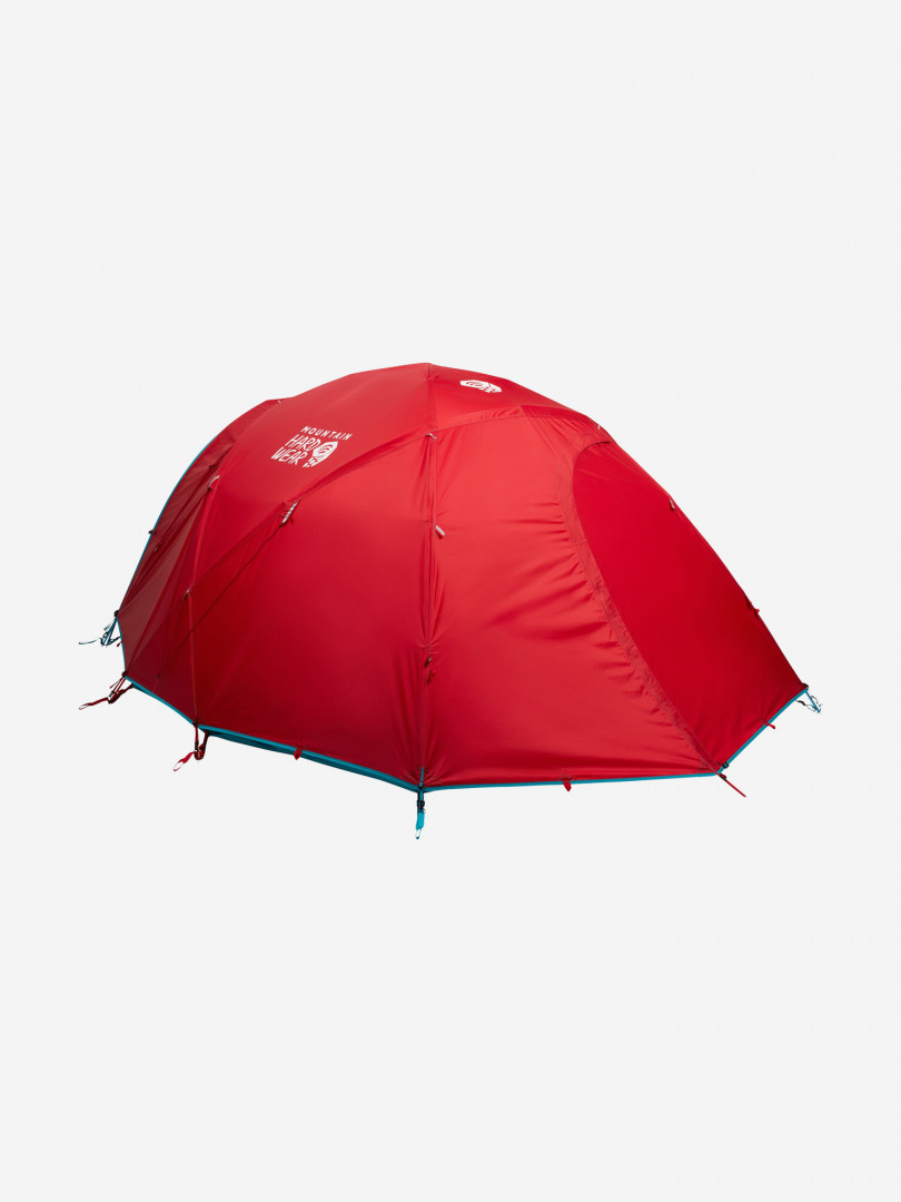 фото Палатка 4-местная mountain hardwear trango 4, красный