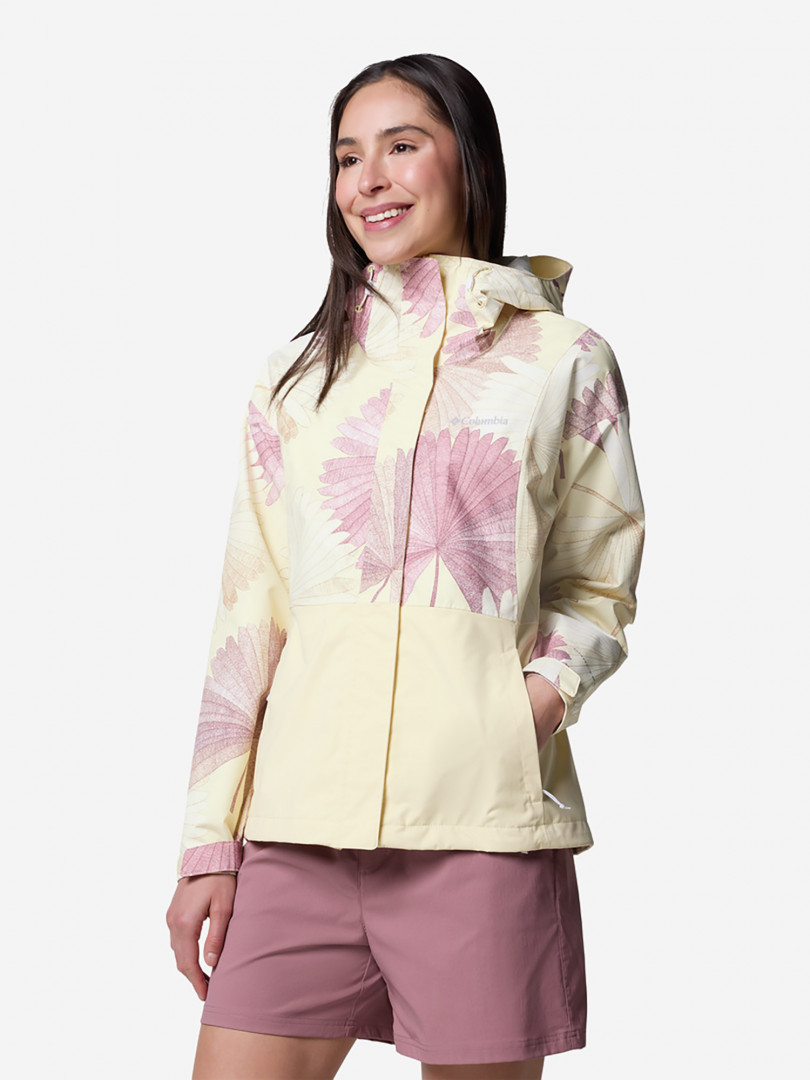 Куртка мембранная женская Columbia Hikebound Printed Jacket Желтый 10999₽