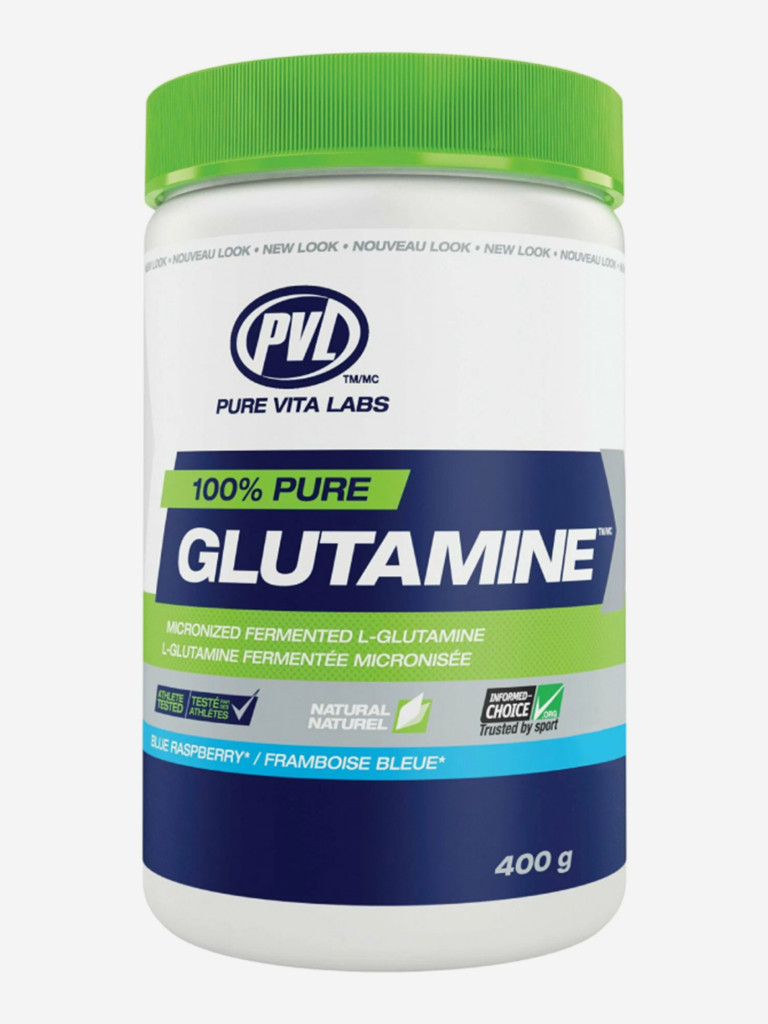 Аминокислоты Pure Vita Labs 100% Pure Glutamine, 400 г, Ежевика