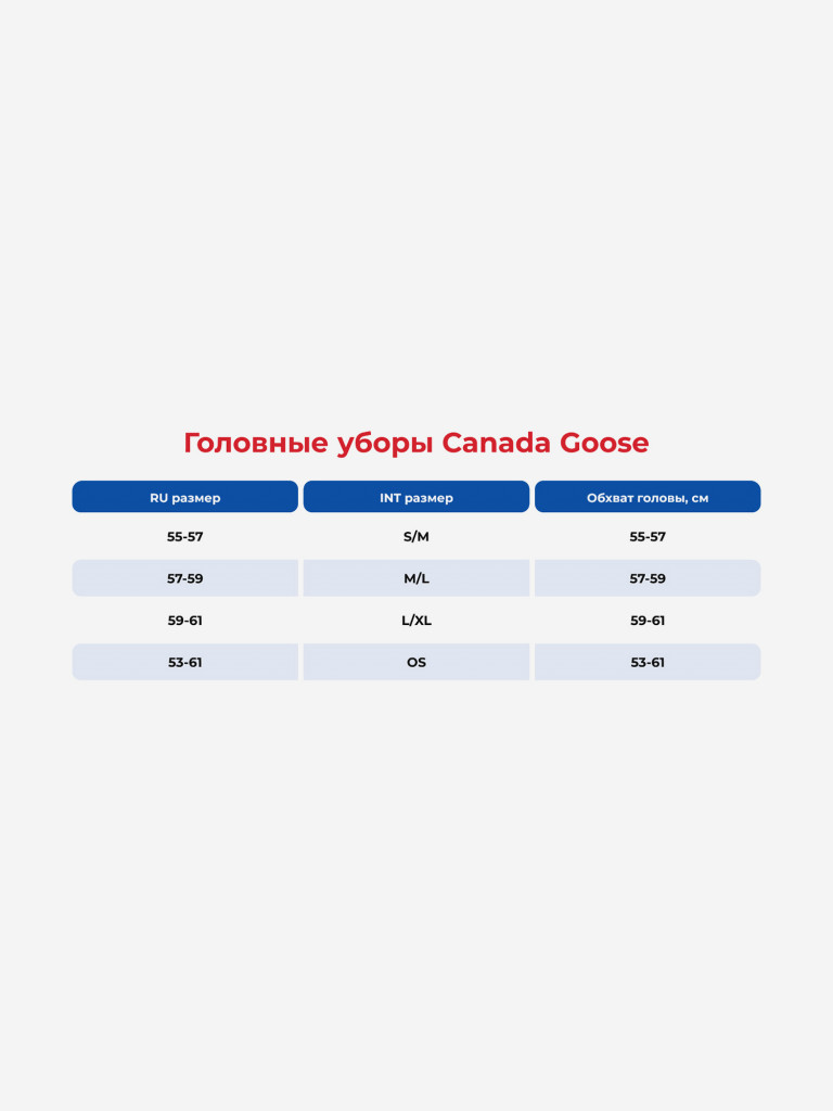 Бейсболка унисекс CANADA GOOSE Baseball Cap