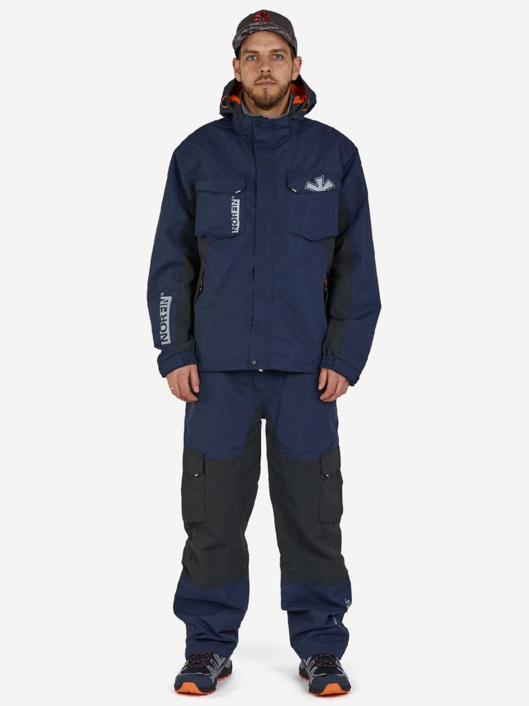 Костюм мужской Norfin ALPHA NAVY BLUE демисезонный мембранный для охоты и рыбалки