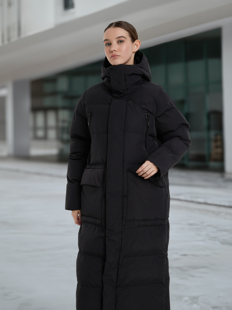 Пальто утепленное женское SHU