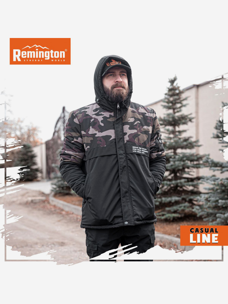 Куртка Remington Urban Sivera Black/Camo