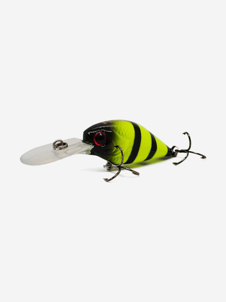 Воблер Mottomo Chubber DR 36F 4g Chartreuse Black