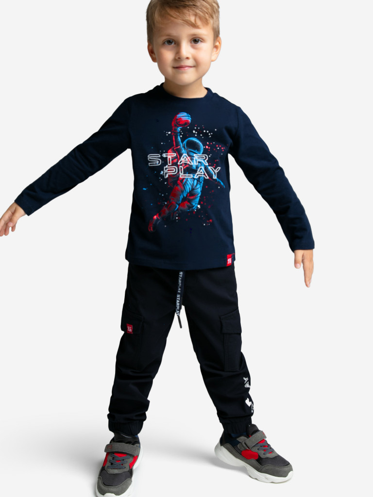 Лонгслив для мальчиков PlayToday