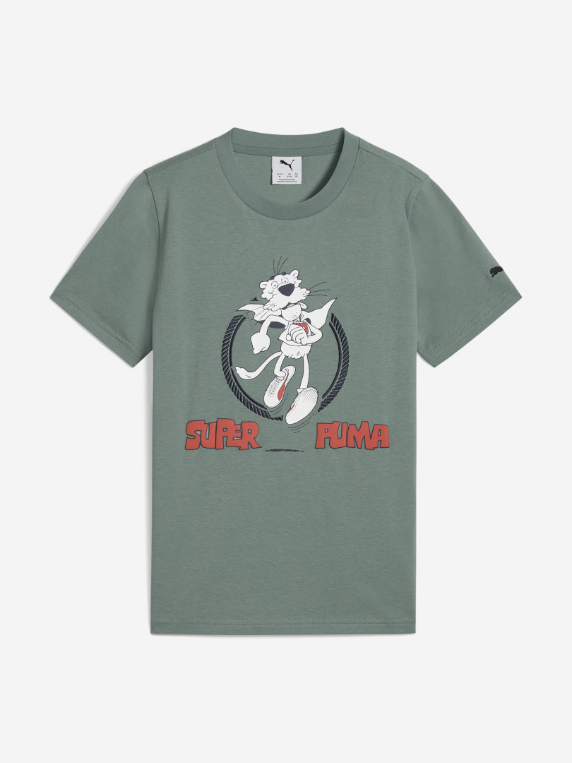 Футболка для мальчиков PUMA Super Graphic Зеленый 3499₽