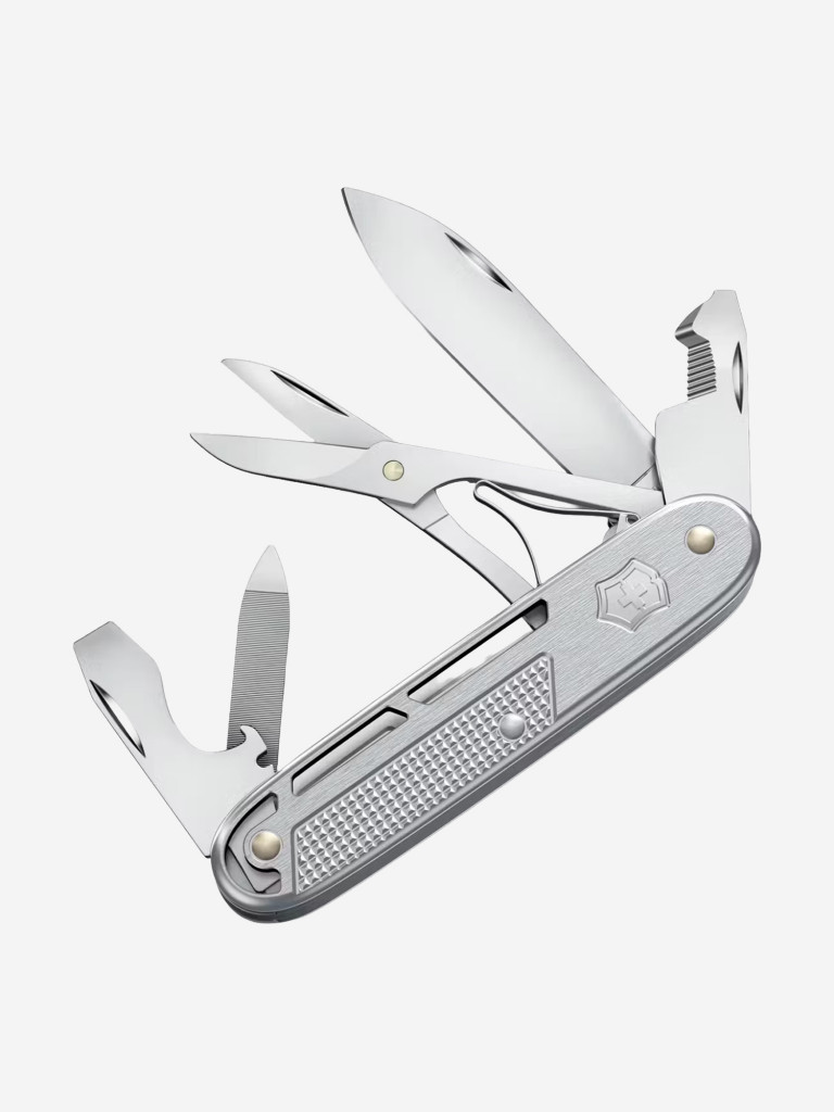 Нож Victorinox Synergy X Alox, 93 мм, 10 функций, серебристый