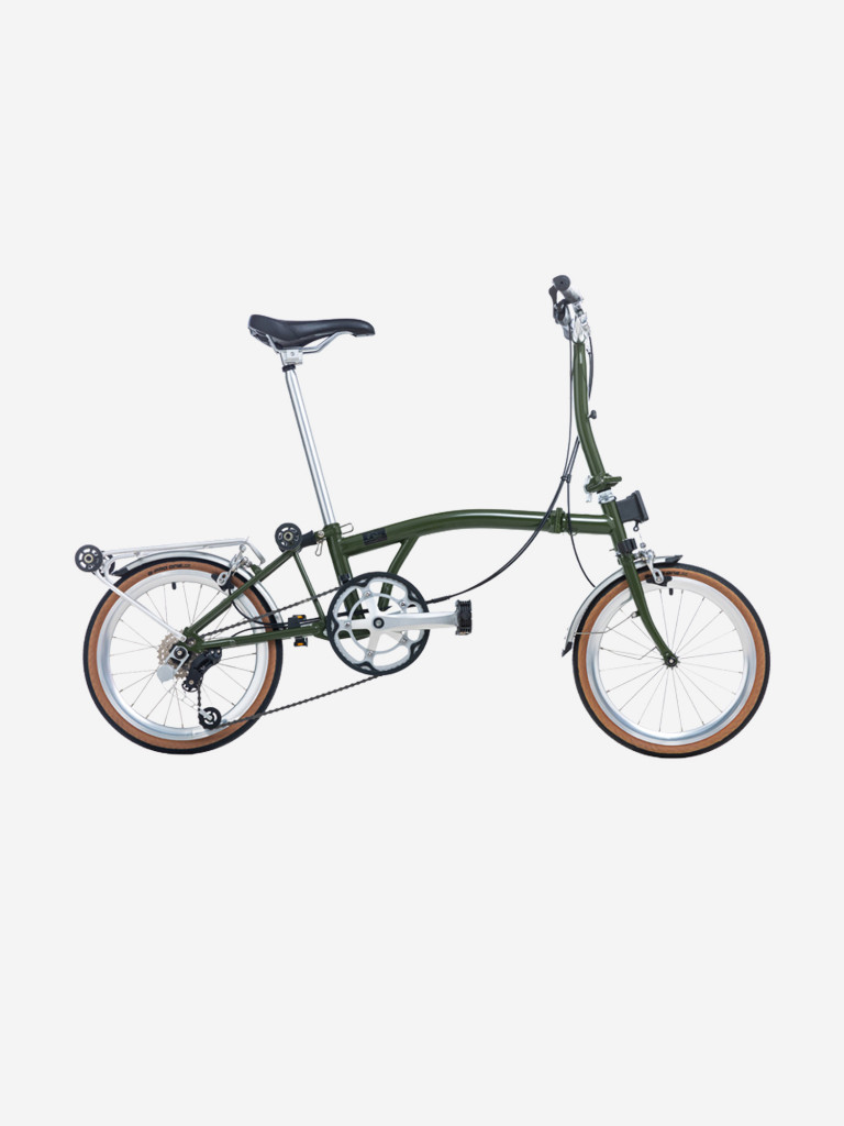 Складной велосипед Bike's SE Plus, olive green