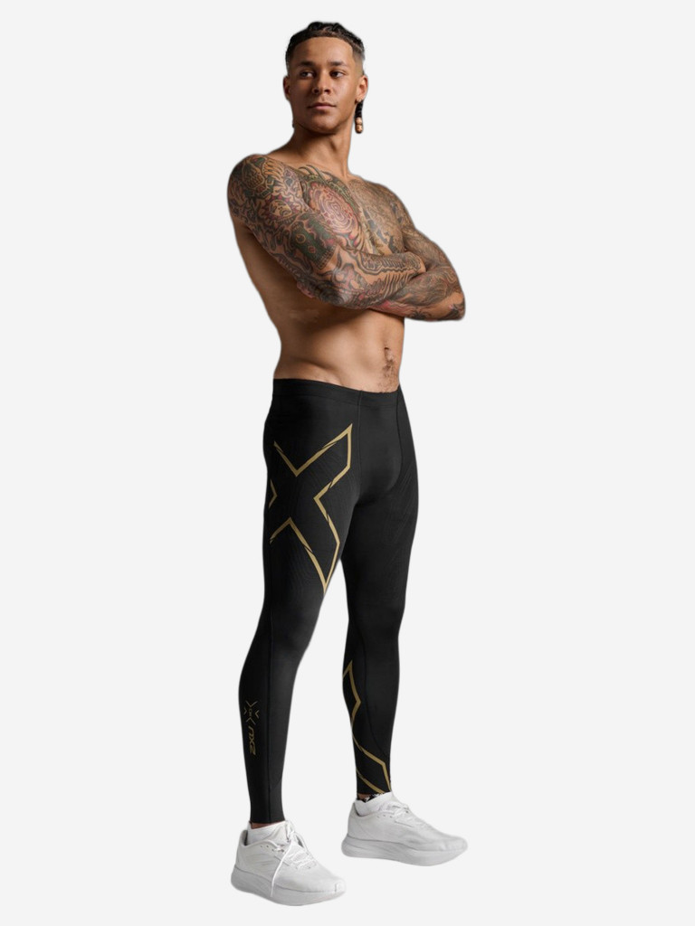 Компрессионные тайтсы 2XU Light Speed Compression T Lights Black