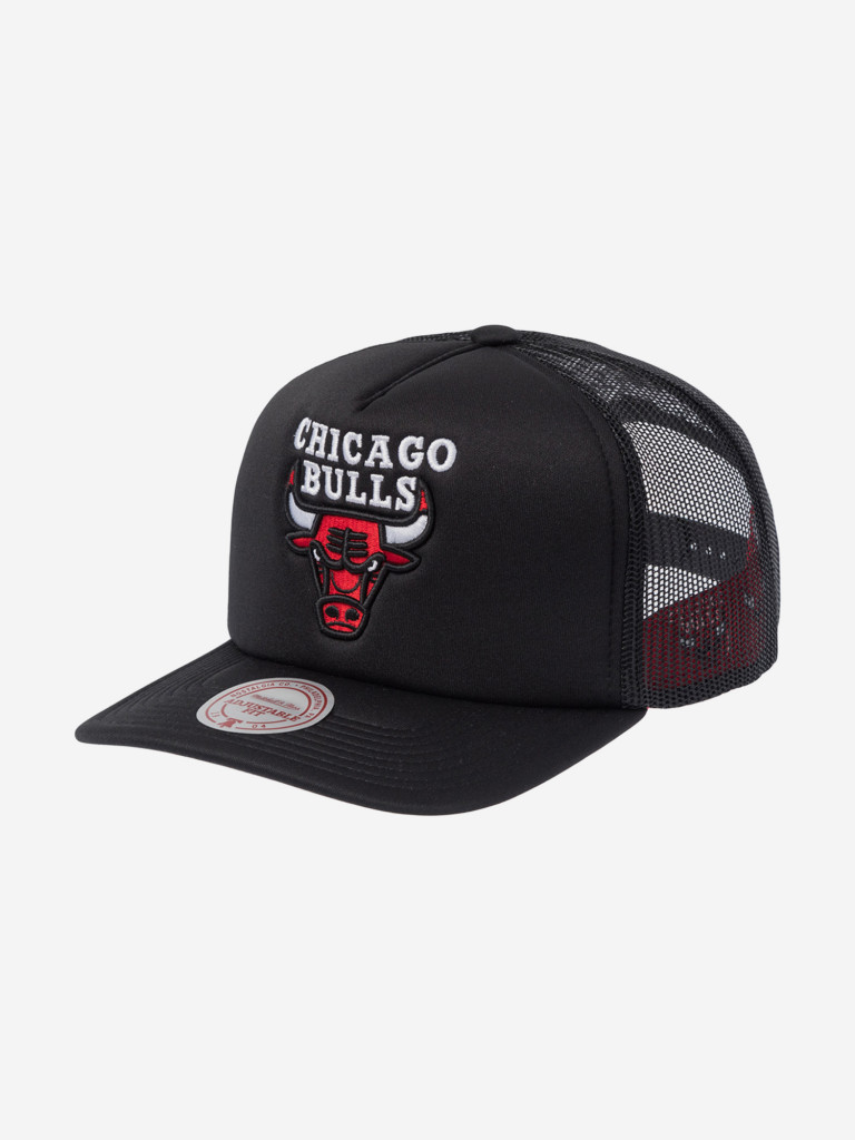 Бейсболка с сеточкой MITCHELL NESS HT11408-CBUBLCK Chicago Bulls NBA (черный)