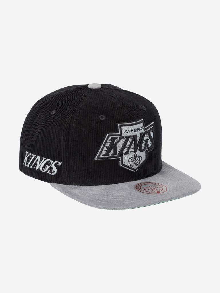 Бейсболка с прямым козырьком MITCHELL NESS HS10398-LAKBLCK Los Angeles Kings NHL (черный)