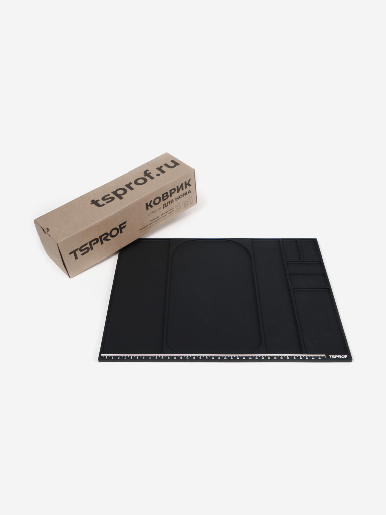 Коврик TSPROF для сборки, разборки, заточки ножей (графит)