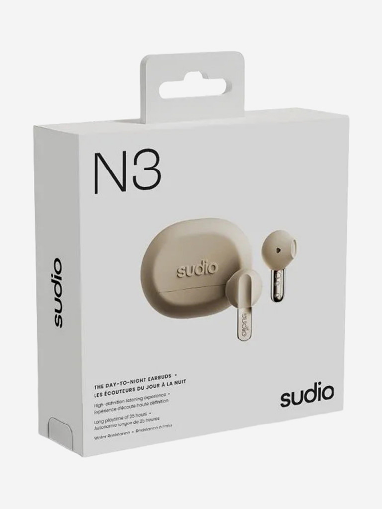 Беспроводные наушники Sudio N3 In-Ear TWS Headphone, цвет: песочный