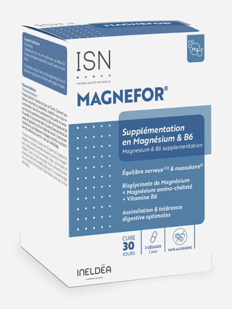 ISN МАГНЕФОР-СПОКОЙСТВИЕ / MAGNEFOR (капсулы массой 562,922 мг), 90 капсул