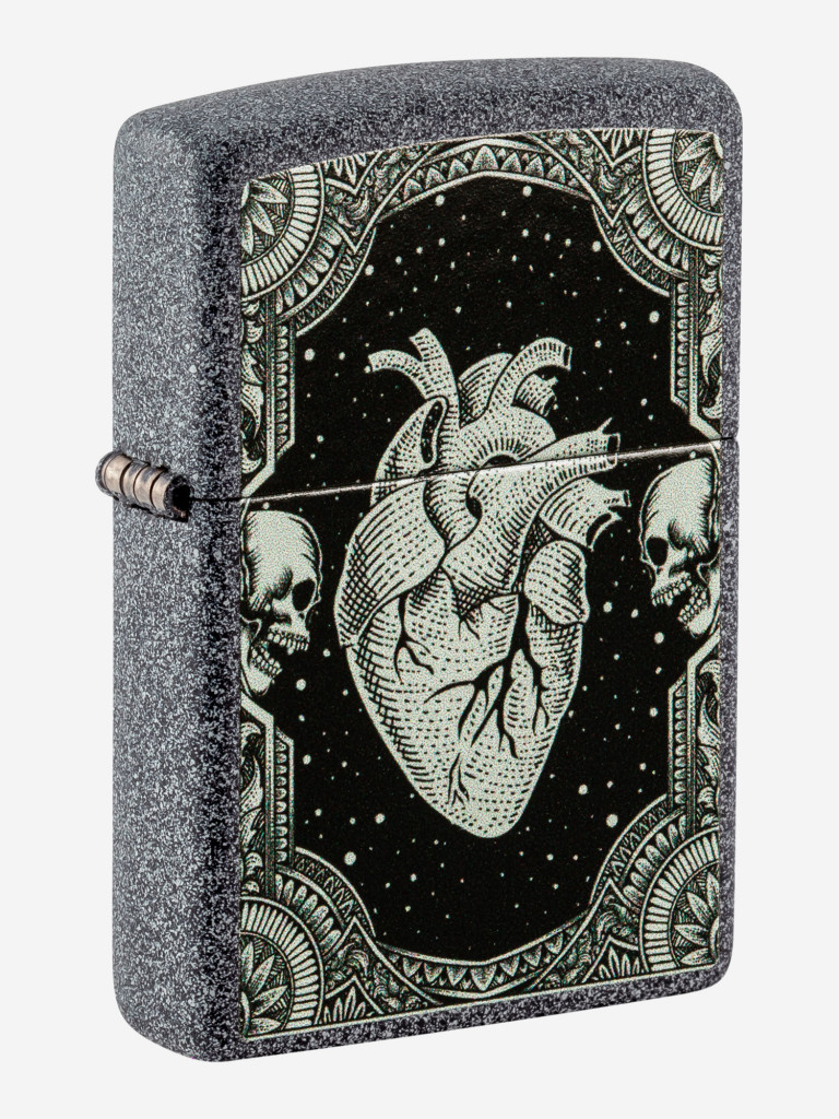 Зажигалка бензиновая ZIPPO 48720 Heart