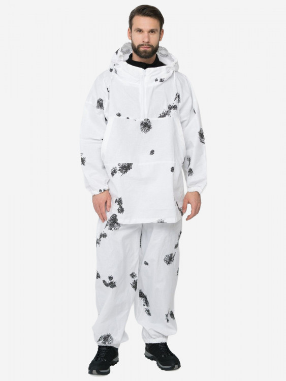Костюм мужской без застежки Huntsman Метель маскировка Клякса бязь