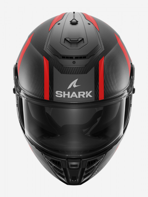 Мотошлем интеграл SHARK SPARTAN RS CARBON SHAWN MAT Black/Anthracite/Red