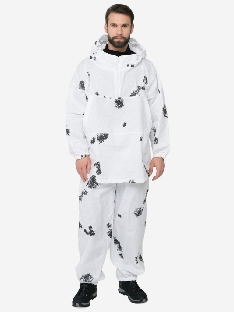 Костюм мужской без застежки Huntsman Метель маскировка Клякса бязь