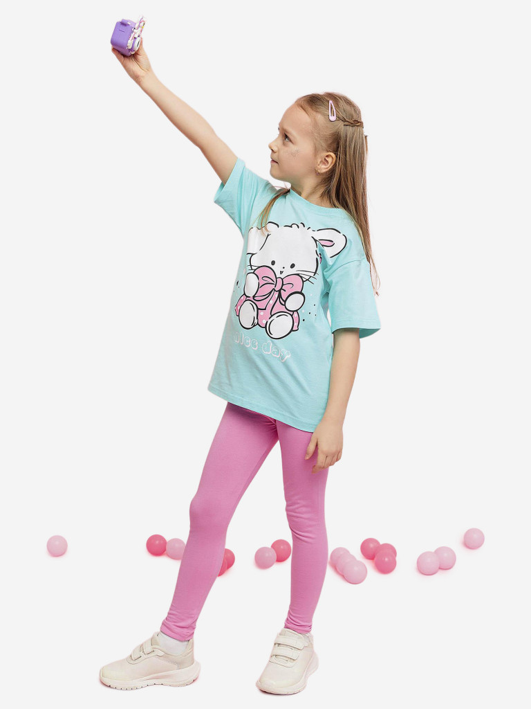 Футболка для девочки batik с коротким рукавом