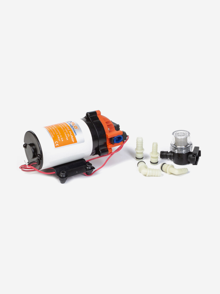 Помпа водоподающая SeaFlo мембранная, 24V, 5.5 л/мин, 5.5 BAR, 80 PSI