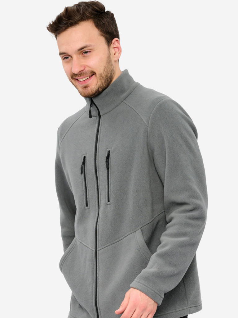 Толстовка на молнии флисовая кофта IRONCUST