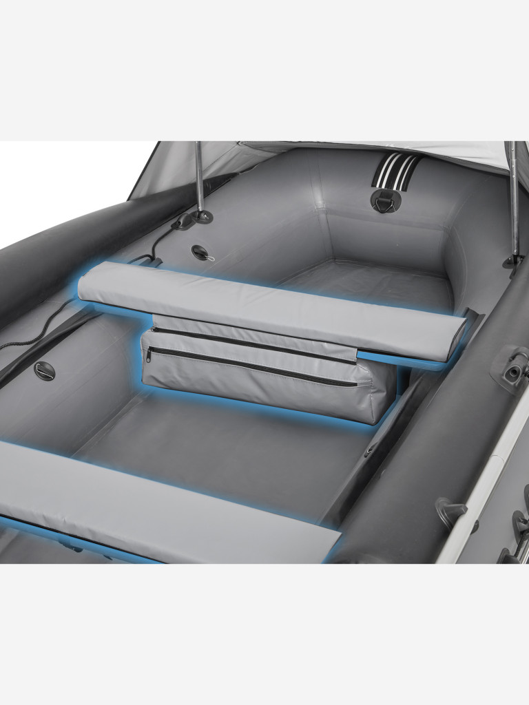 Мягкая накладка на сиденье для лодки ПВХ с сумкой 900х200х50 см
