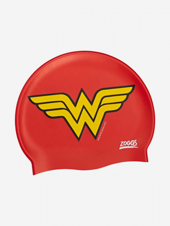 Шапочка для плавания детская Zoggs Wonder Woman Silicone Cap Junior