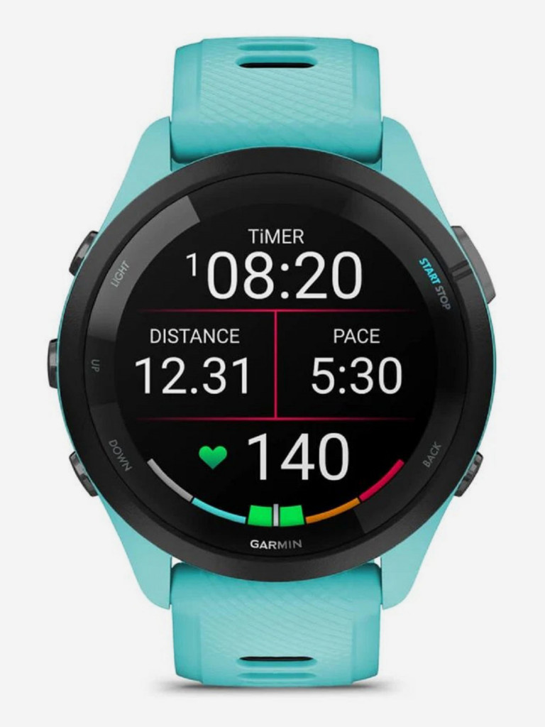 Часы Garmin Forerunner 265 MUSIC AQUA 010-02810-12