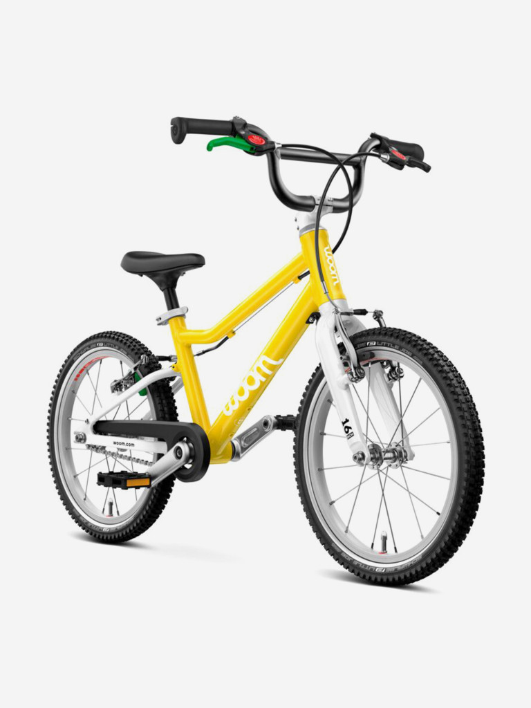 Велосипед детский Woom go 3 vibrant yellow 16"