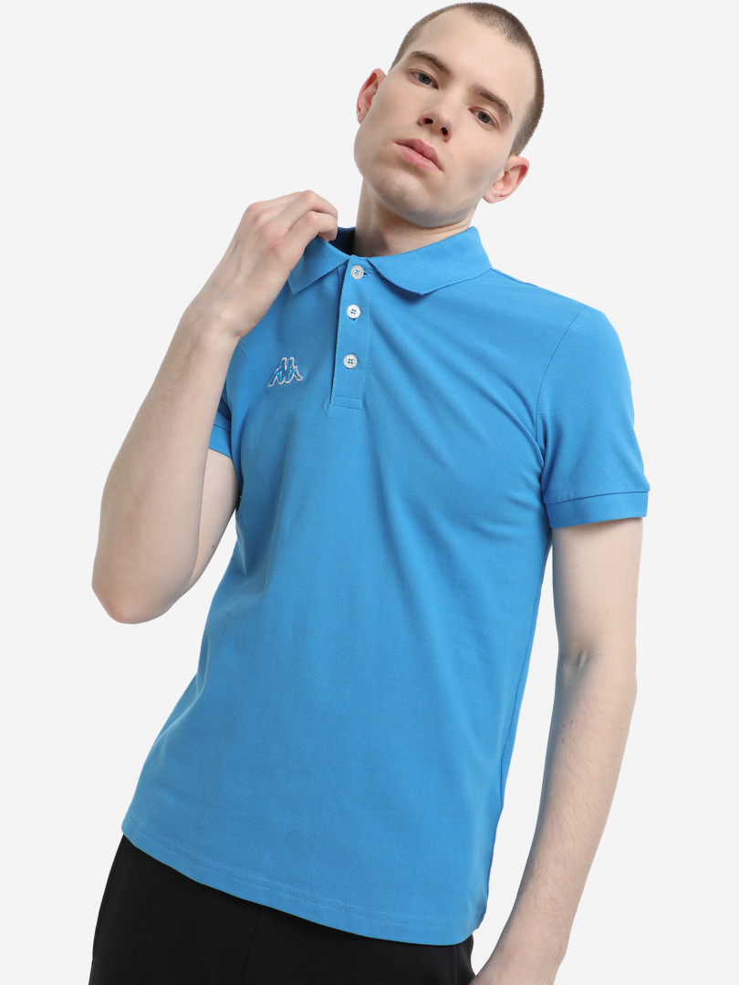 фото Поло мужское kappa, синий