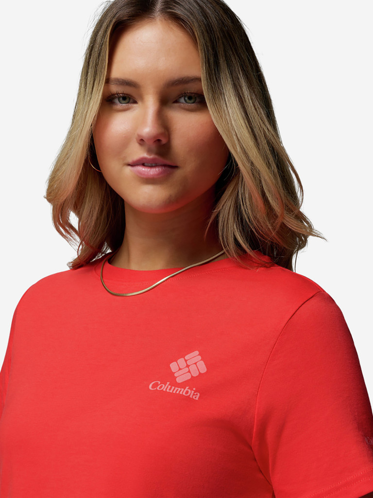 Футболка женская Columbia Rolling Bend Graphic SS