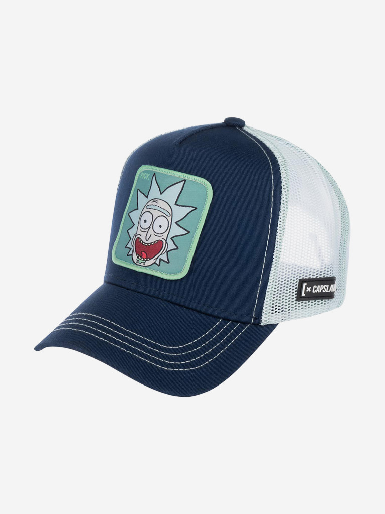 Бейсболка с сеточкой CAPSLAB CL/REM/1/SAN2 Rick and Morty Rick (синий)