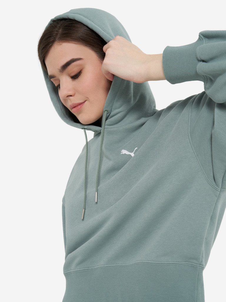 Худи женское PUMA Essentials Ribbed