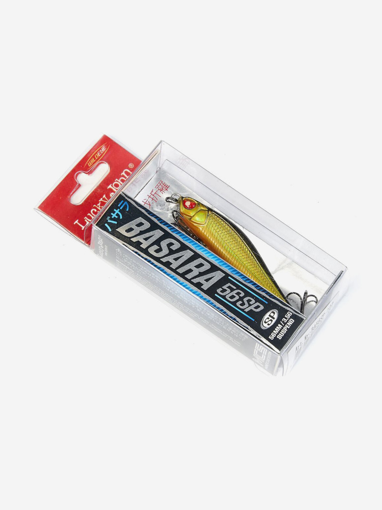 Воблер LUCKY JOHN Pro Series BASARA SP, длина 5,6 см, твичбейт минноу для хищной рыбы