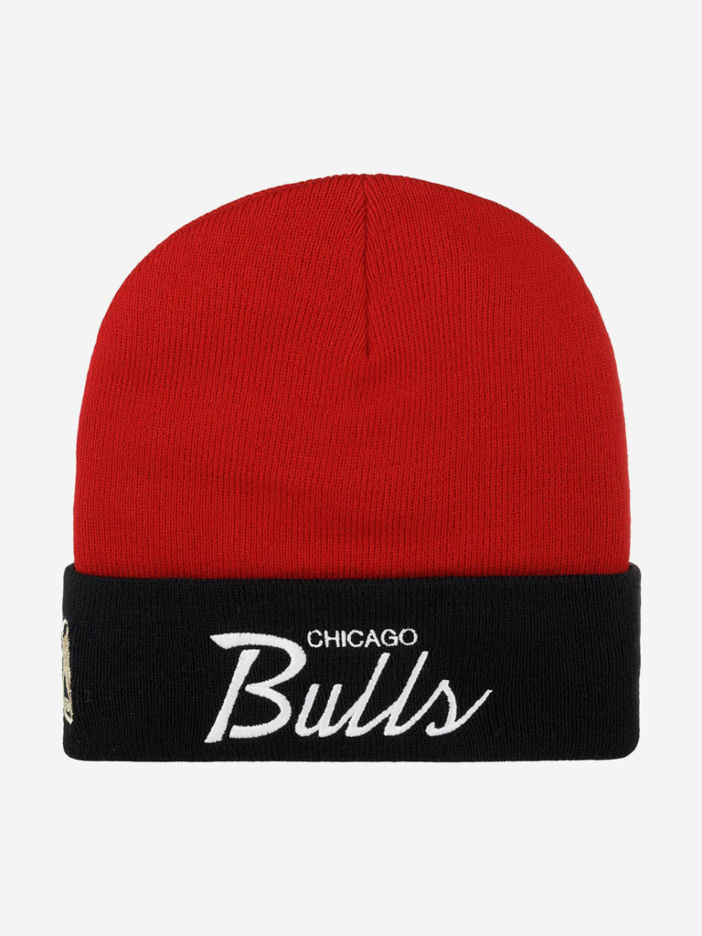 Шапка с отворотом MITCHELL NESS MN-NBA-EU174-CHIBUL-RED Chicago Bulls NBA