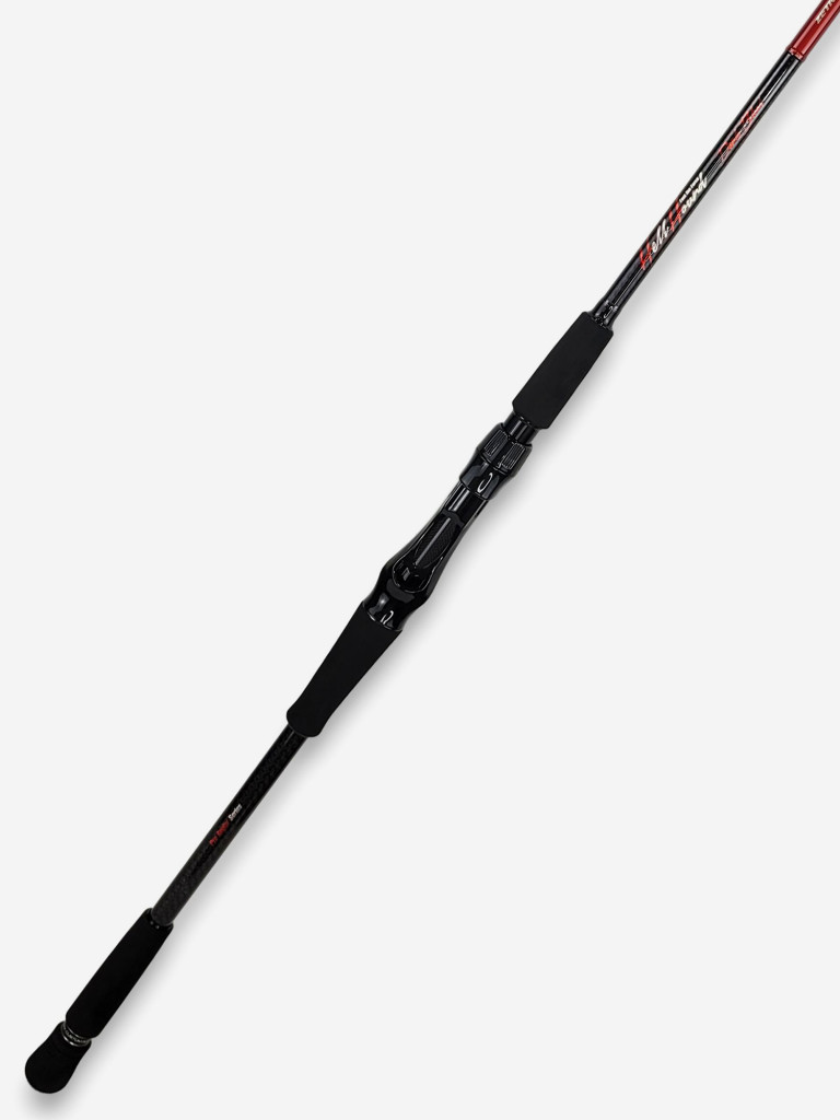 Спиннинг для рыбалки Zetrix HELLHOUND DarkBlood HHDC-832HH (casting) 2.52м до 70гр PE # 1.2-3.0