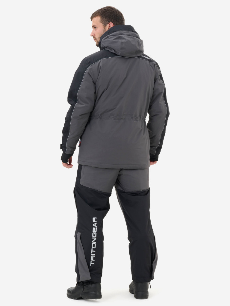 Костюм Tritongear "Солид про" -45 Таслан, Серо-Черный