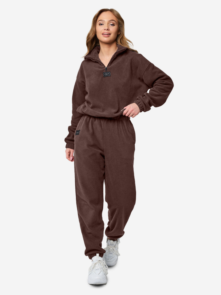 Костюм женский флисовый XVOYA коричневый