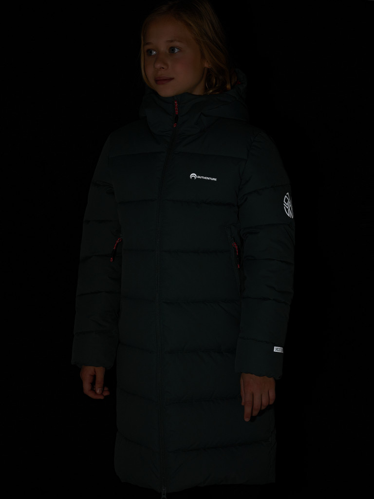 Пальто утепленное для девочек Outventure