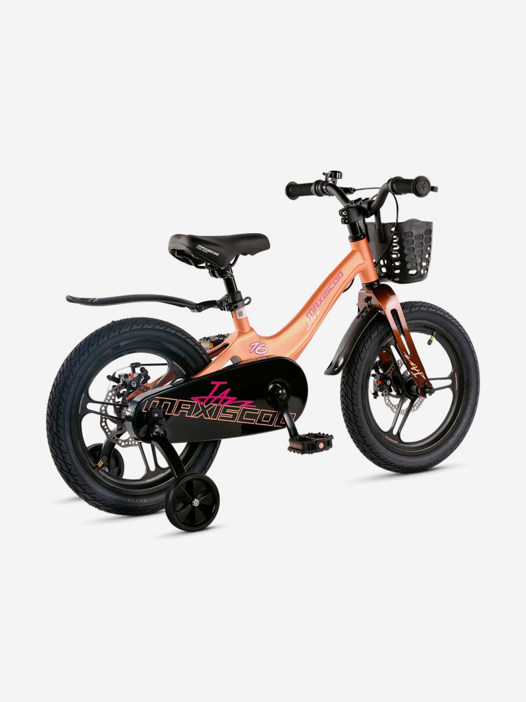 Велосипед Детский Maxiscoo Jazz pro 16'' Пудра (2025)