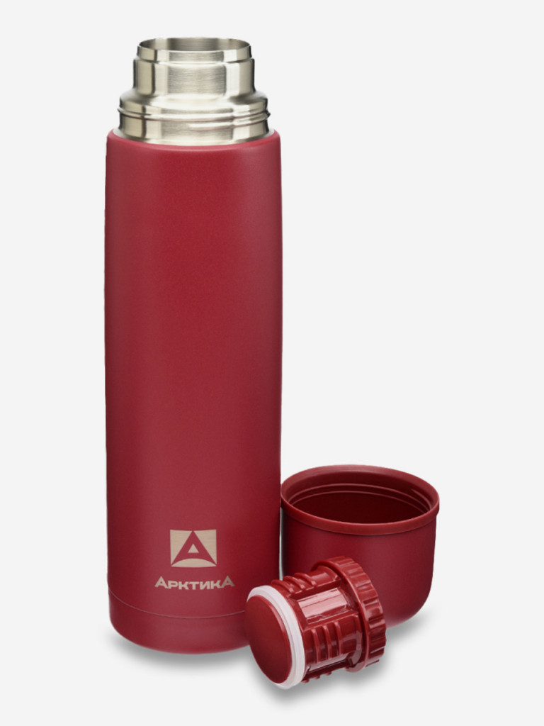 Термос вакуумный Арктика 1 л, гранат