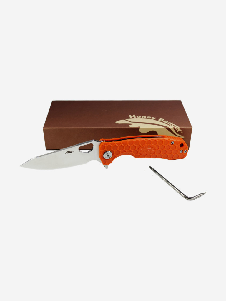 Honey Badger Leaf D2 M с оранжевой рукоятью